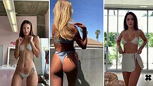 Boutinela's hottest bikini teases in compilation six
