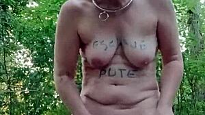 i'm your forest slave bent over with buttplug begging for it...