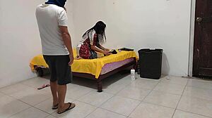 Stepmom, suck my cock missionary style in your dirty homemade video!