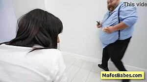 i watch horny busty secretary sasha pearl suck thick fat dick