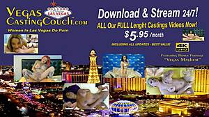 dasha love's blindfolded bdsm casting: latina milf gagged, vibed to orgasm in vegas!