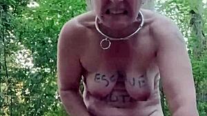 i'm your forest slave bent over with buttplug begging for it...