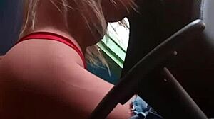 shove fist deep in blonde sex doll's tight ass