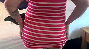 panties tease her petite body lines