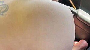 hooker chats boyfriend on phone naked public doggy pounding 😏📱🍆