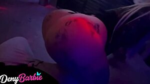 Swing house visit turns into huge cock anal pounding frenzy