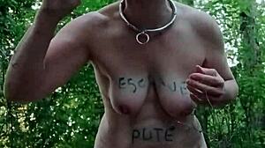 i'm your forest slave bent over with buttplug begging for it...