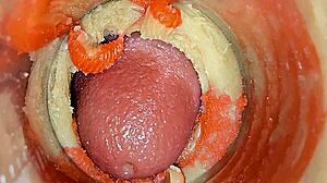 feel me cum on your cock with camera deep inside my pussy asmr?