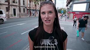 hey, you handing out flyers? let me pay you for that deepthroat on my big cock instead