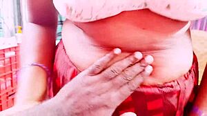 Sexy Indian Maid's Daughter Bounces Huge Natural Tits On Owner's Cock In Dirty Bedroom Ride