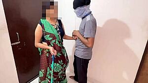 What if the Indian maid caught stealing gets fucked hard by the boy for cash?