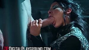 Madison Ivy and Danny D Ignite Prison Passion with Intense Missionary, Doggystyle, and Spooning Behind Bars!