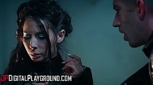 Madison Ivy and Danny D Ignite Prison Passion with Intense Missionary, Doggystyle, and Spooning Behind Bars!