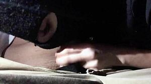 she dominates with deepthroat car blowjob but who's really in control?