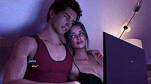 stepmom and stepsister's huge tits in lingerie stockings make stepson lose control bad