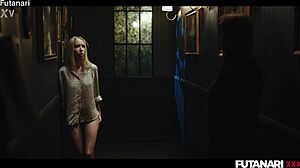 dig this shemale horror parody where cute petite blonde gets creampied by futa amirah adara