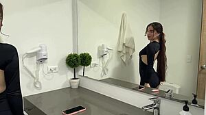 Hey, can you believe this big ass Latina slut rides her best friend's stepdad's monster cock so hardcore?
