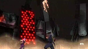 Momiji's Nude DOA Tag Team Ryona Wrestling Beatdown!