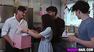 stepmom's juicy ass wrecked by her three horny stepsons 🍑💦🔥