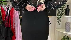 I Feel So Hot in These Sexy Teacher Outfits with Glasses Heels Stockings and Lingerie