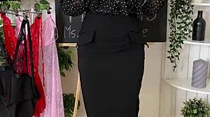 I Feel So Hot in These Sexy Teacher Outfits with Glasses Heels Stockings and Lingerie