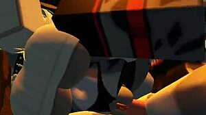 SHARK GIRL FINGERS PUSSY HARD!