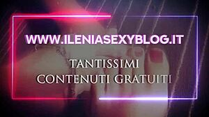 Listen to this Italian amateur's ASMR dialogues while she teases your monster cock, right?