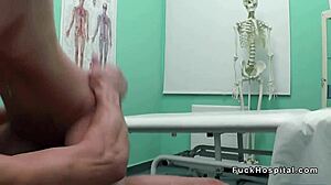 Doctor Spanks And Pounds Busty Blonde Nurse's Tits In Hidden Hospital Fuck!!