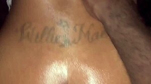 fresh from shower, watch our homemade couple smack that wet milf ass in doggystyle anal creampie backshots
