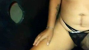 puta mexicana gloryhole fingered fucked first time!!