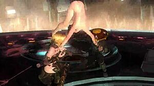 Momiji's Nude DOA Tag Team Ryona Wrestling Beatdown!