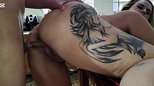 Tiffany Montavani Trains Virgin to Dominate Her Pissing Drinking Choking Intense Pussy Fuck