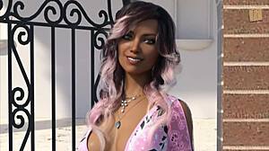 Big Tits Leap into Erotic Game Fuck