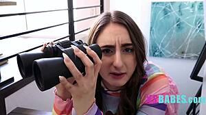 Bratty Stepdaughter Gets Spanking Punishment for Being a Slut