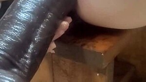 huge hankeys dildos stretch ass on fucking machine