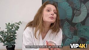 Hey, ever seen two long-haired Russian beauties rim one guy's ass in kinky FFM share?