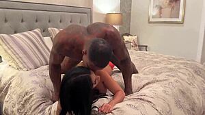 Naughty Santa Jason Luv Face Fucks Egyptian Babe's Throat Then Pounds Tight Pussy Rough?