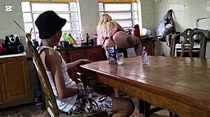 Tiffany Montavani Trains Virgin to Dominate Her Pissing Drinking Choking Intense Pussy Fuck