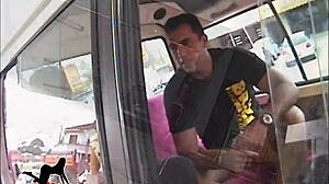hey dudes those pornstars convince hot gas station babe to film