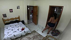 watch your buddy's big tit wife get creampied doggystyle by her hostel amigo