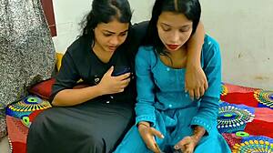 Rajesh Fucks Sister-In-Law And Wife In Wild Bed Threesome