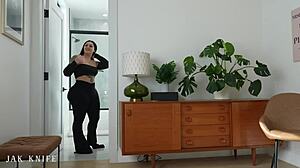 Big Booty Roommate Roxanne Roselle Swallows Dick Ass Throat POV