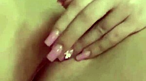 Sweetamacandy's juicy amateur teen vlog update from May 19 2025 shows tight pussy play in retro homemade style