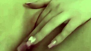 Sweetamacandy's juicy amateur teen vlog update from May 19 2025 shows tight pussy play in retro homemade style