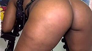 hey you wanna lick this phat ebony pussy bound in bondage?