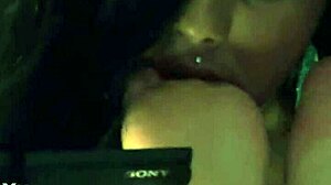 Rotten Venus Binds Paola in Tape for Deepthroat Domination