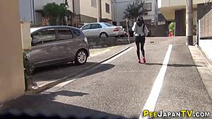 Asians Pee Publicly Outdoor Voyeur Golden Shower Fetish Exposed