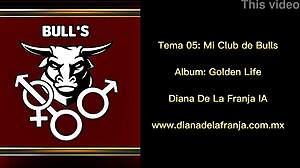 diana de la franja heats up bulls club with lap dances and group fun 🔥💃🕺