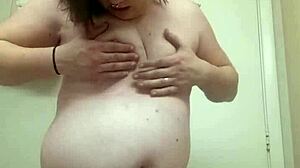 Tranny Rips Panties in Crossdressing Strip Tease Show