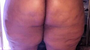 goddess ebony domme crushes fat ass under heels